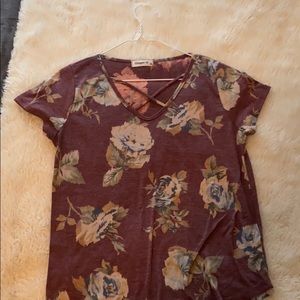 Womens medium floral shirt!